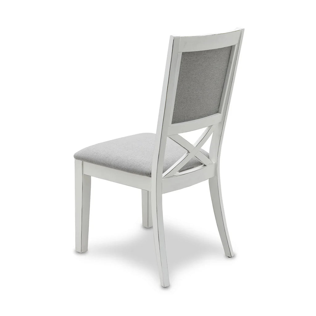Islamorada Dining Chair Upholstered Model D23381-BLANC By Seawinds Trading