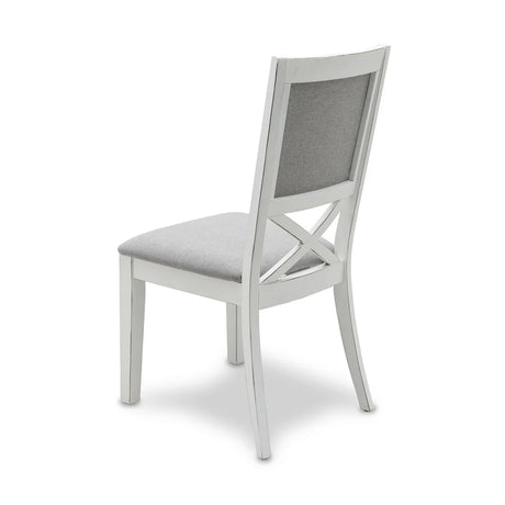 Islamorada Dining Chair Upholstered Model D23381-BLANC By Seawinds Trading