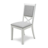 Islamorada Dining Chair Upholstered Model D23381-BLANC By Seawinds Trading