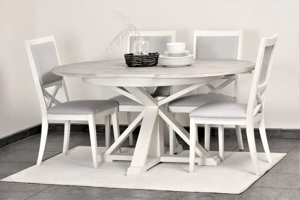 Islamorada Dining Table - Butterfly Model D23385-DAPGREY By Seawinds Trading
