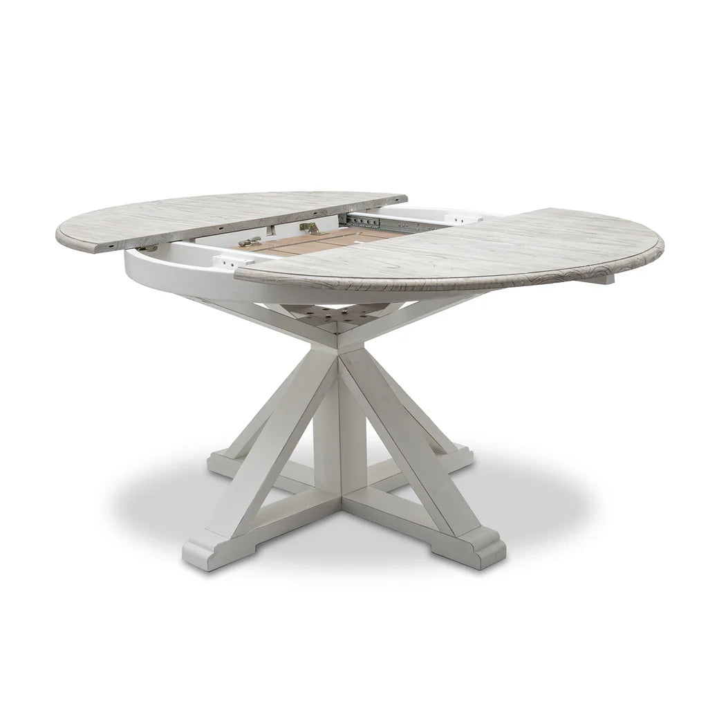Islamorada Dining Table - Butterfly Model D23385-DAPGREY By Seawinds Trading