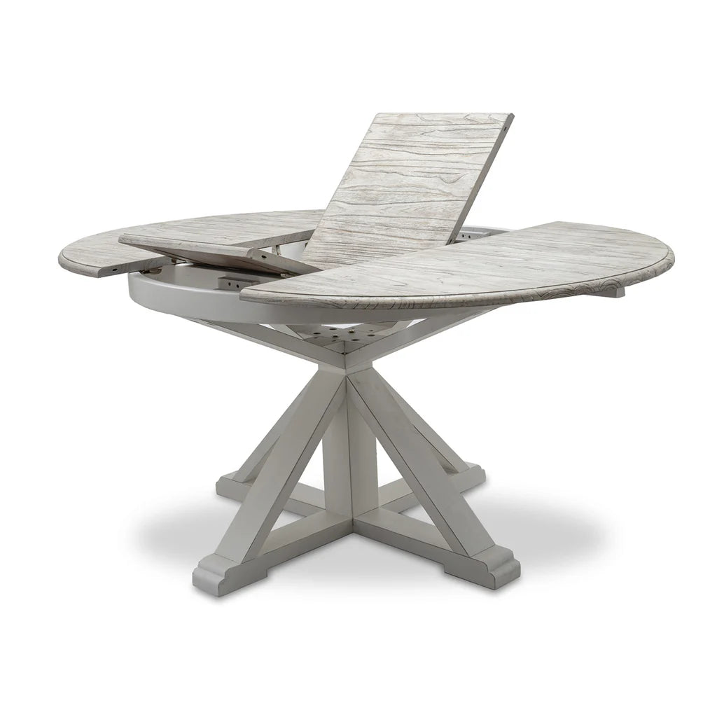 Islamorada Dining Table - Butterfly Model D23385-DAPGREY By Seawinds Trading