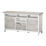 Islamorada Coastal Style Entertainment Center Model B23319-DAPGREY By Seawinds Trading