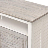 Islamorada Coastal Style Entertainment Center Model B23319-DAPGREY By Seawinds Trading