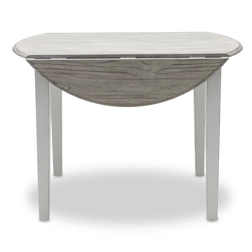 Islamorada Round Table - Drop Leaf Model D23386-DAPGREY By Seawinds Trading