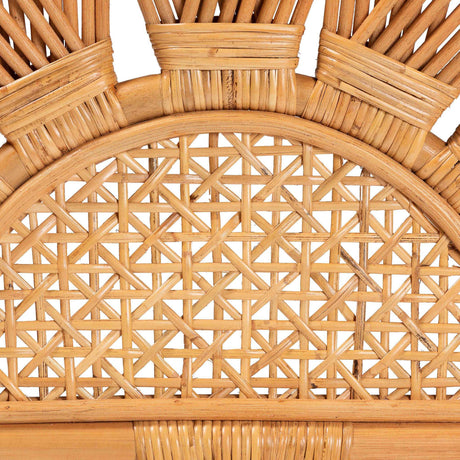 Persia Bohemian Natural Rattan Queen Or King Headboard