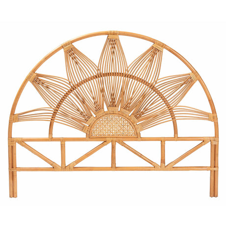 Persia Bohemian Natural Rattan Queen Or King Headboard