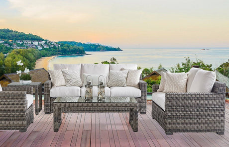 New Java Outdoor Wicker Lounge Chair by South Sea Rattan Model 73401 (Standard Weave)