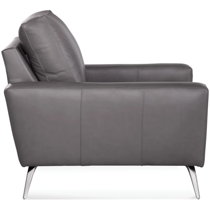 Javon Leather Chair by Braxton Culler Made in the USA Model 9701-L01