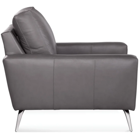 Javon Leather Chair by Braxton Culler Made in the USA Model 9701-L01