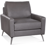Javon Leather Chair by Braxton Culler Made in the USA Model 9701-L01