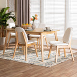 Jennica 5-Piece Dining Set by Wicker Fair