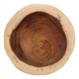 Prajia Suar Wood End Table by Wicker Fair
