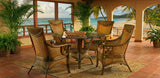 Kailani 6 Pc Rattan Dining Set by Wicker Fair
