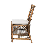 Chic (Set of 2) Wicker Fair Rattan Dining Side Chairs