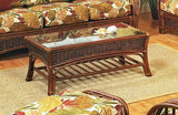 Kona Rattan and Wicker 3 Pc Sofa Set in Fruitwood Finish by Stanley Chair