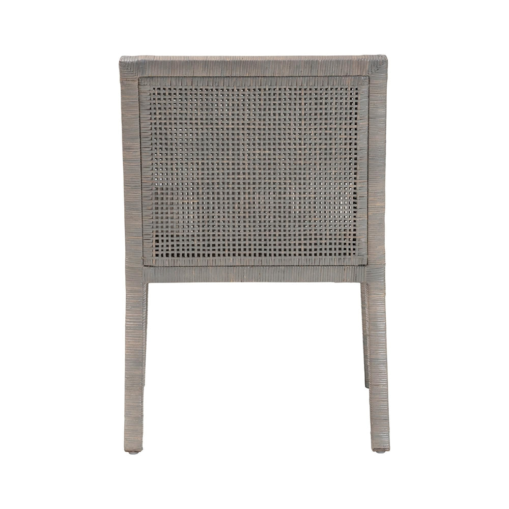 Karis Rattan Dining Chair with Cushion by Wicker Fair