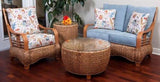 Key Largo Rattan Round End Table KEY026 from Alexander and Sheriden