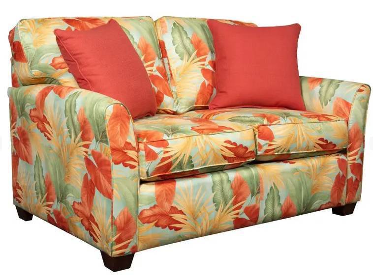 L203 Upholstered Loveseat by Capris Furniture