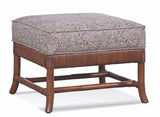 Lafayette Rattan Wicker Ottoman 1007-009 by Braxton Culler