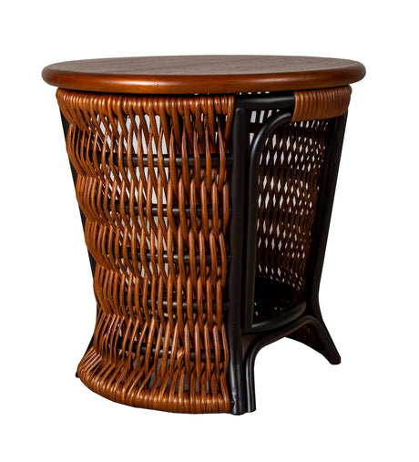 Marseille Rattan Lamp Table by Capris Furniture Model LK314