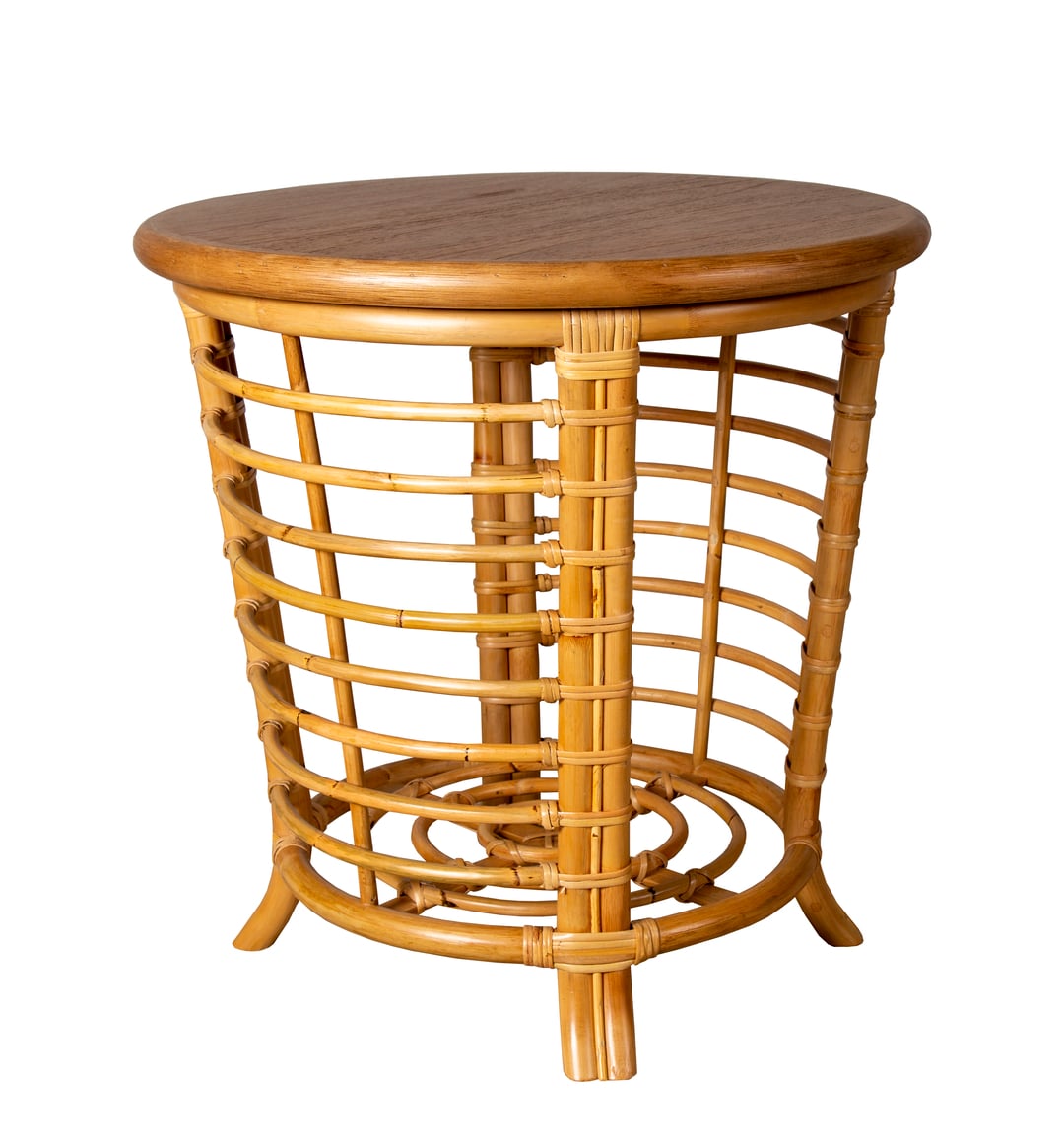 Lisbon Rattan Lamp Table by Capris Furniture Model LK315