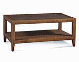 Long Beach Indoor Rattan Coffee Table Model 1966-0072 by Braxton Culler