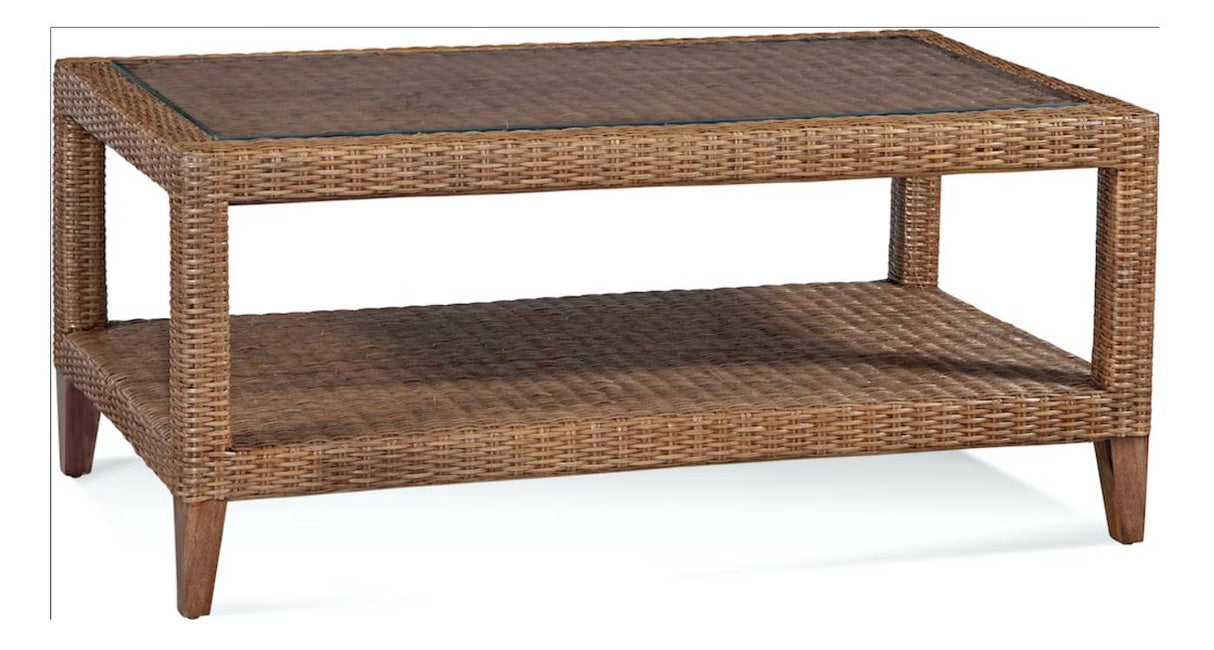 Bodega Bay Rattan 3 Pc Deep Seating Living Room Set Made in the USA by Braxton Culler