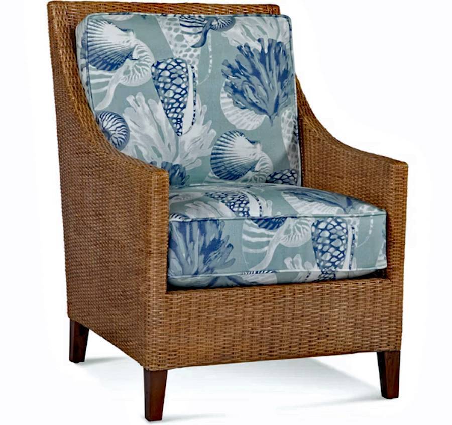 Long Beach Indoor Rattan 4 Pc Living Room Set Model 1966-4PC-SET by Braxton Culler
