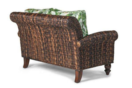 West Indies Rattan Loveseat Model WI-02 By Designer Wicker Tribor