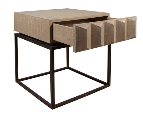 Caspian Rattan Lamp Table by Capris Furniture Model LT332