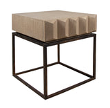Caspian Rattan Lamp Table by Capris Furniture Model LT332