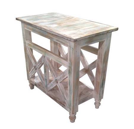 Creekwood Glazed Finish 2 Pc Coffee and End Table Set by Capris Furniture CT379-2PC-SET