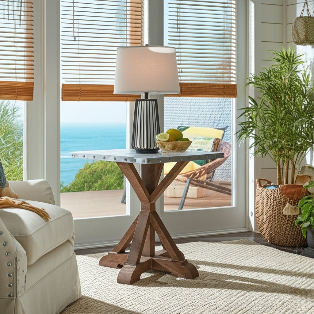 Sylvara Lamp Table by Capris Furniture Model LT793
