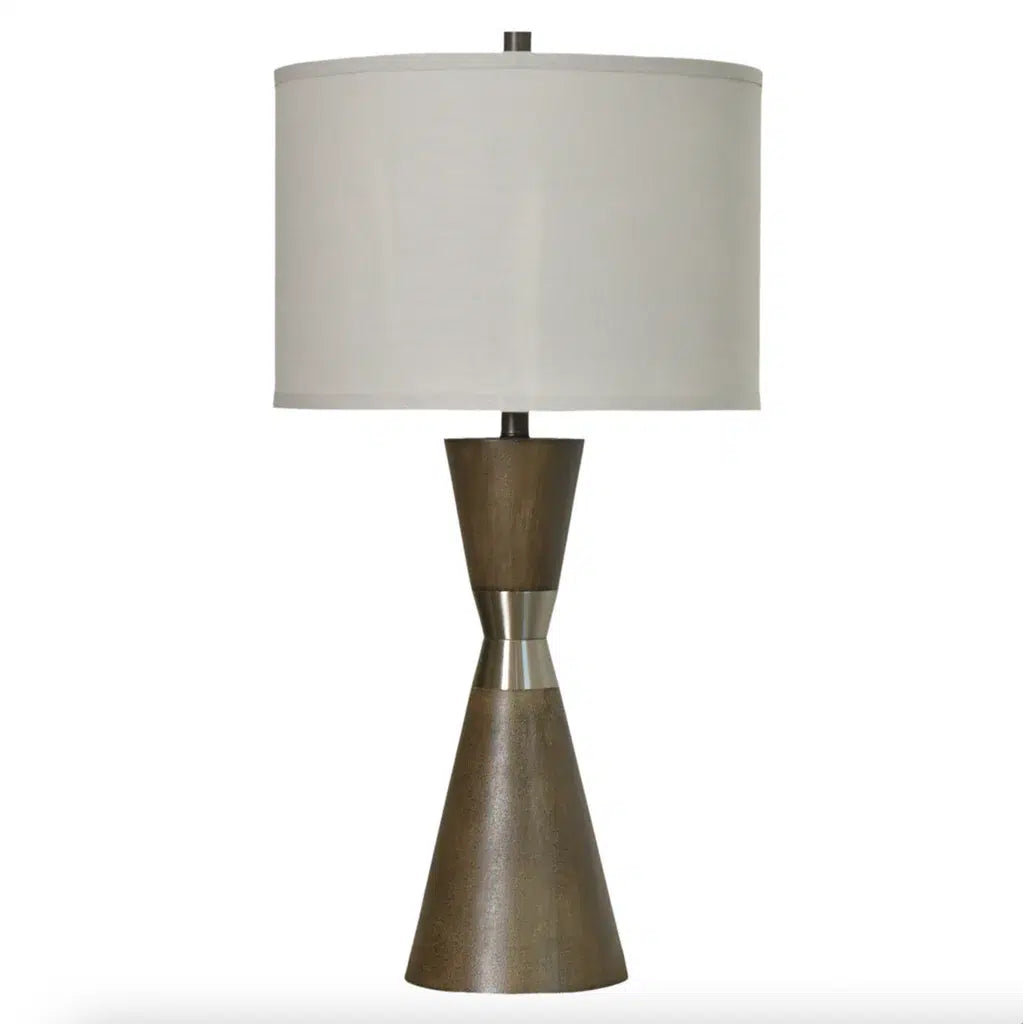 Hourglass Table Lamp (Set of 2) Model LUX-146-BROWN By Lux Lighting