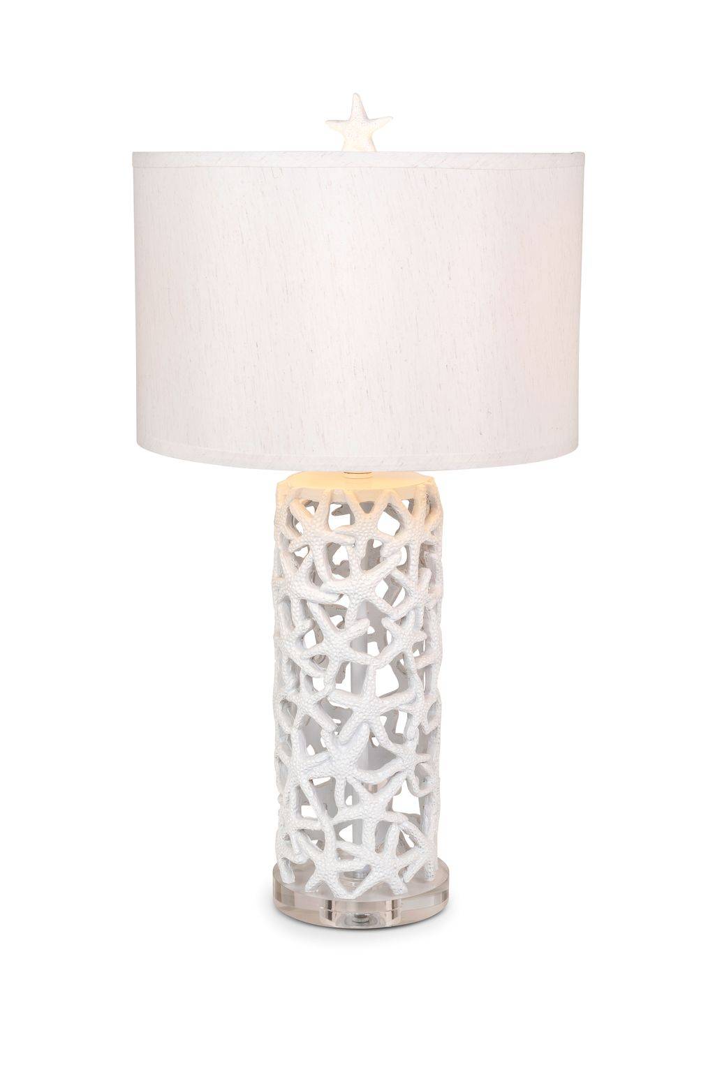 Coastal Starfish (Set of 2 Lamps) LUX-1736-White