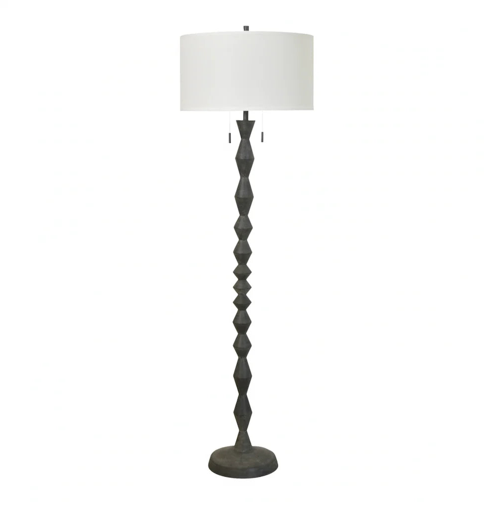 Zenith Floor Lamp (1 Pack) Model LUX-FL-142-BLACK By Lux Lighting