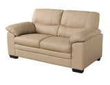 Venice Top Grain Cow Leather Loveseat LV-720 by Stanley Chair
