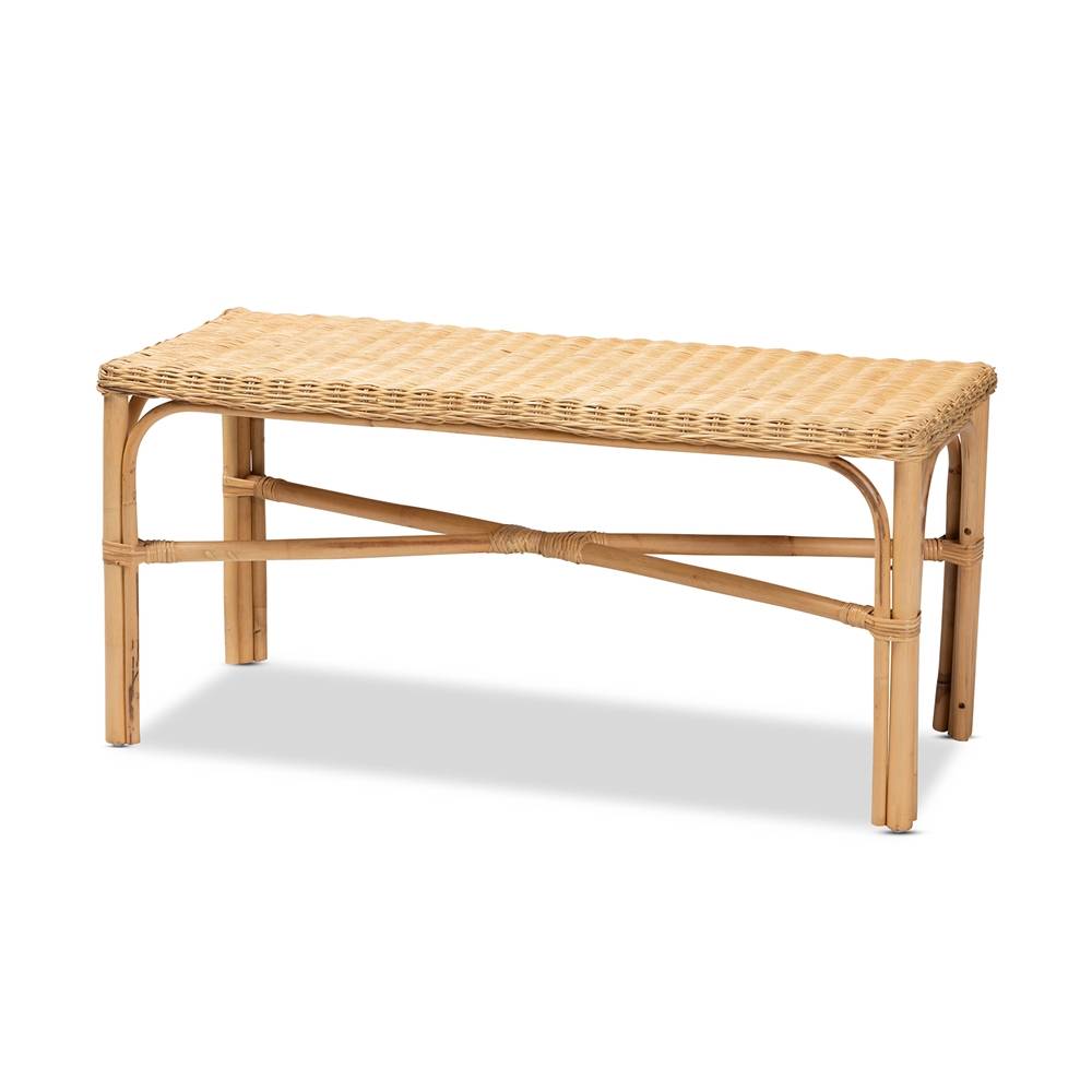 Mahina Wicker Fair Rattan Accent Bench