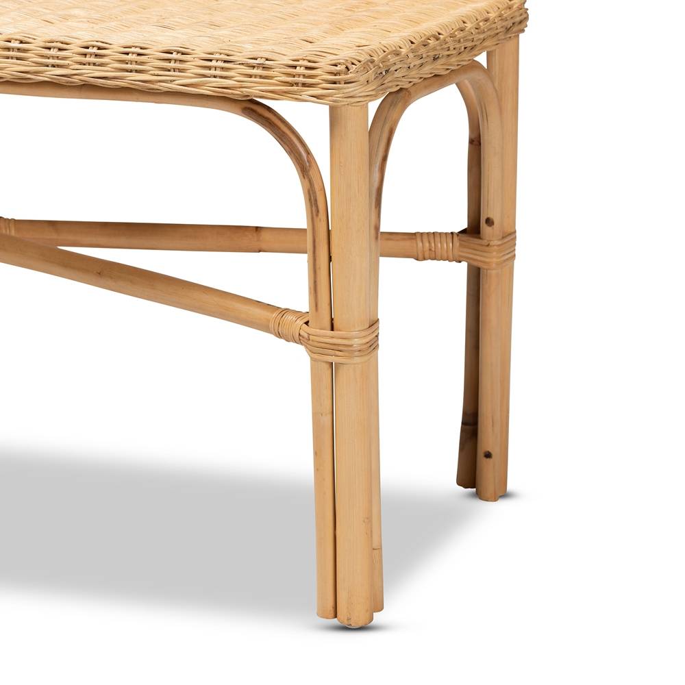 Mahina Wicker Fair Rattan Accent Bench