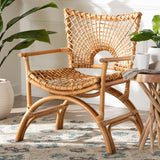 Mamba Wicker Fair Rattan Directors Style Arm Chair