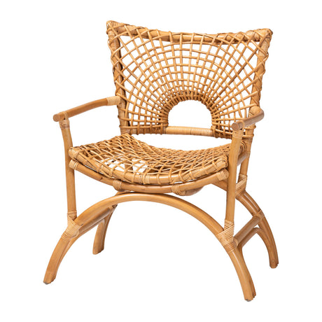 Mamba Wicker Fair Rattan Directors Style Arm Chair