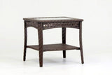 Martinique Outdoor Wicker Rocker and End Table 2 Pc Set 75204-75243