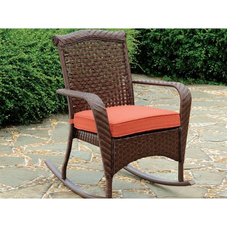 Martinique Outdoor Wicker Rocker 75204