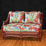 Spice Islands Wicker Cushion Set (Loveseat) – Made in the USA SP-CUSH-LS