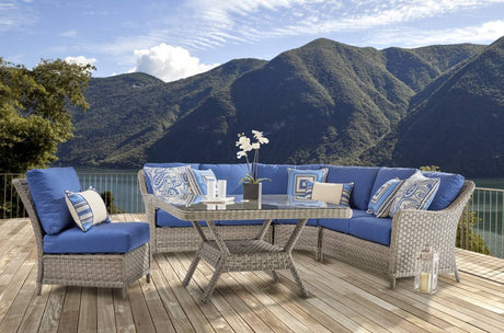 Mayfair Outdoor Wicker Swivel Glider 77805 by South Sea Rattan