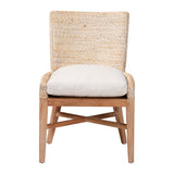 Tagaytay Seagrass Dining Chair with Mahogany Wood Frame by Wicker Fair