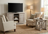 Sand Creek Vintage Smoke Finish Plasma TV Cabinet 2 Doors and Shelves Model PS766 By Capris Furniture
