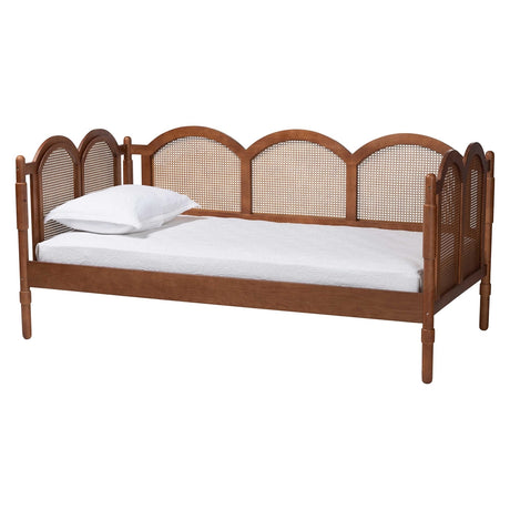 Carmiya Scalloped Daybed by Wicker Fair