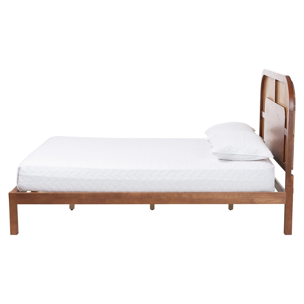 Raewyn Wood Platform Bed by Wicker Fair
